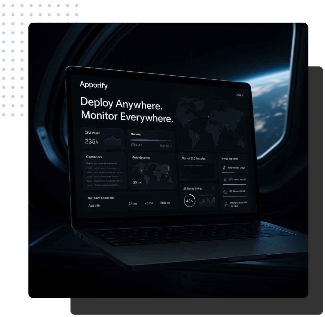 Cloud infrastructure dashboard